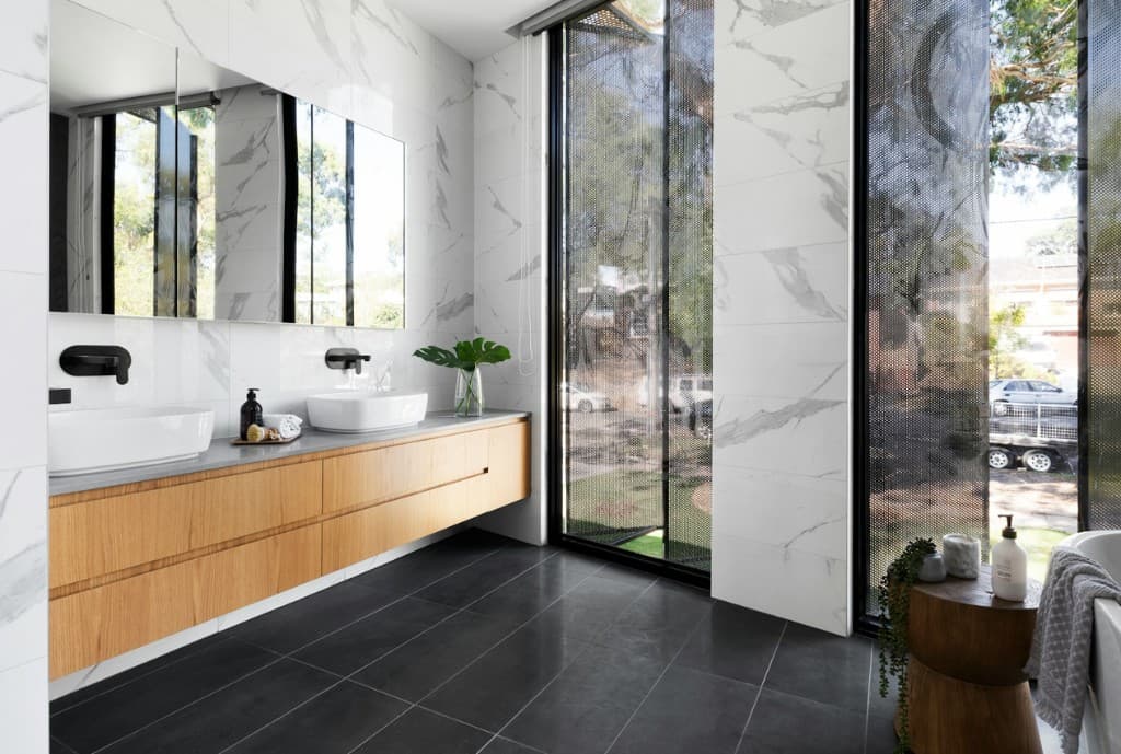 Bathroom after remodel