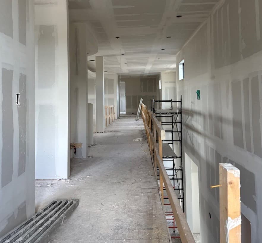Commercial construction project